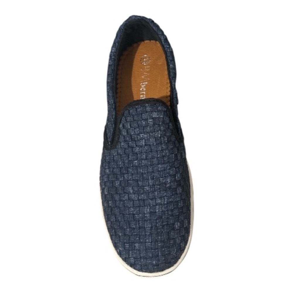 Bernie Mev Women’s Verona Slip-On Sneaker Jeans Blue, Memory Foam Comfort Shoe - Picture 5 of 7
